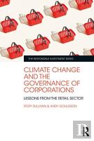 Climate Change And The Governance Of Corporations