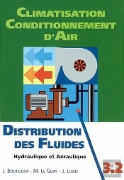 Climatisation ; Conditionnement D'Air ; T.3.2 ; Distribution Des Fluides ; Hydraulique Et Aéraulique