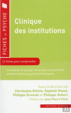 Bertrand.pt - Clinique Des Institutions : 11 Fiches Pour Comprendre