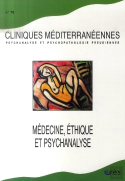 Bertrand.pt - Cliniques Mediterraneennes T.76; Médecine, Éthique Et Psychanalyse