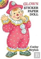 Clown Sticker Paper Doll