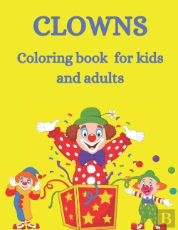 Bertrand.pt - Clowns Coloring Book For Kids And Adults
