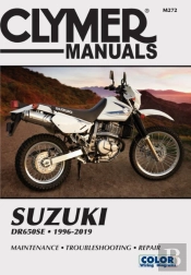 Clymer Manual Suzuki Dr650es 1996-2019