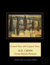 Coastal View With Cypress Trees: H.E. Cr