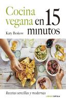 Cocina Vegana En 15 Minutos