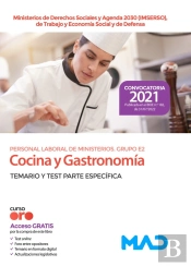 Cocina Y Gastronomia (Grupo Profesional E2) De Los Minister