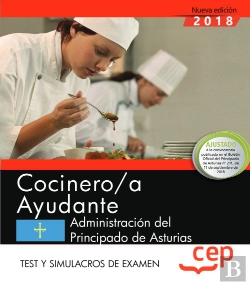 Bertrand.pt - Cocinero/A Ayudante De La Administración Del Principado De Asturias. Test Y Simulacros De Examen