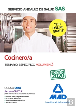 Bertrand.pt - Cocinero/A Del Servicio Andaluz De Salud. Temario Específico Volumen 3