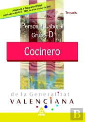 Cocinero De La Generalitat Valenciana.Temario