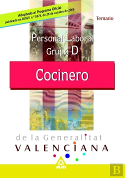 Bertrand.pt - Cocinero De La Generalitat Valenciana.Temario