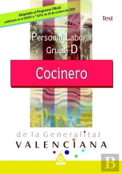 Cocinero De La Generalitat Valenciana.Test
