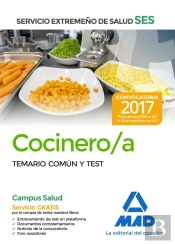 Cocinero Del Servicio Extremeño De Salud (Ses). Temario Común Y Test