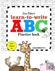 Coco Faber'S Abc Learn-To-Write Practice Book