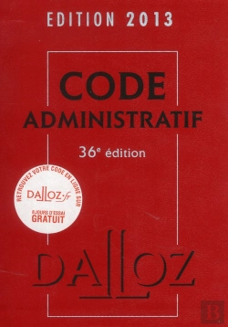 Bertrand.pt - Code Administratif 2013 - 36e Edition