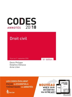 Bertrand.pt - Code Annote - Droit Civil 2018