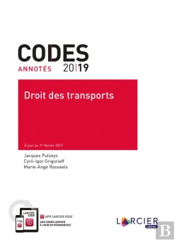 Bertrand.pt - Code Annote - Droit Des Transports - A Jour Au 1er Fevrier 2019