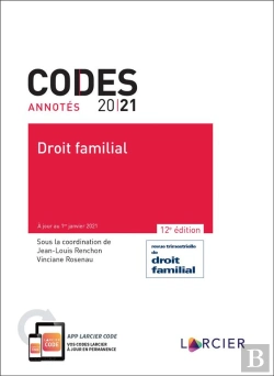 Bertrand.pt - Code Annote - Droit Familial - 2021 - A Jour Au 1<Sup>Er</Sup> Janvier 2021