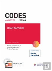 Code Annoté - Droit Familial 2024 - À Jour Au 1er Janvier 2024