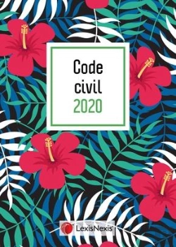 Bertrand.pt - Code Civil 2020 Jaquette Hibiscus