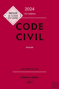 Bertrand.pt - Code Civil 2024, Annote. 123e Ed.