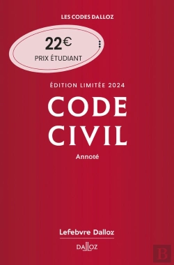 Bertrand.pt - Code Civil 2024 Annote. Edition Limitee. 123e Ed.
