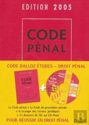 Code Dalloz Etudes Droit Penal 2005 (2e Édition)