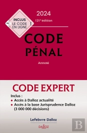 Code Dalloz Expert. Codes Penal Et Procedure Penale 2024