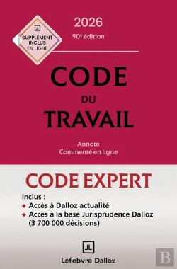 Bertrand.pt - Code Dalloz Expert Travail (Édition 2026)