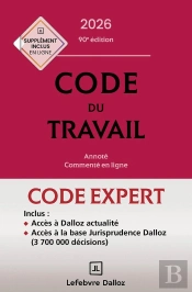 Code Dalloz Expert Travail (Édition 2026)