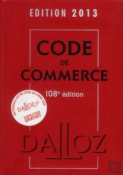 Bertrand.pt - Code De Commerce 2013 - 108e Edition