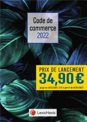 Code De Commerce 2022 - Jaquette 1