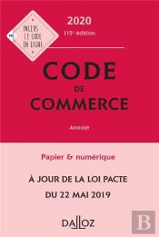 Code De Commerce (Édition 2020)