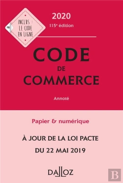 Bertrand.pt - Code De Commerce (Édition 2020)