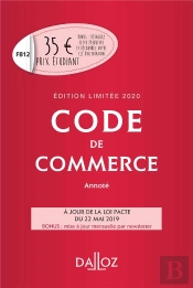Code De Commerce (Édition 2020)