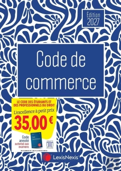 Bertrand.pt - Code De Commerce (Édition 2027)