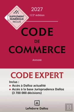 Bertrand.pt - Code De Commerce (Édition 2027)