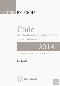 Bertrand.pt - Code De Droit Des Organisations Internationales 2014