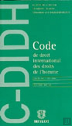 Bertrand.pt - Code De Droit International Des Droits De L'Homme