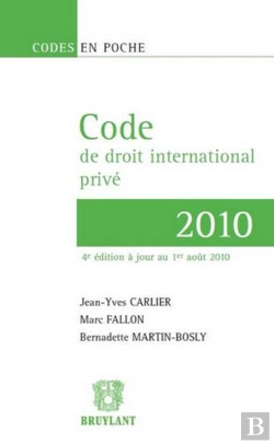 Bertrand.pt - Code De Droit International Prive 4eme E