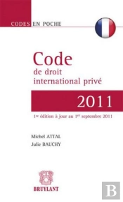 Code De Droit International Prive (Francais) 2011