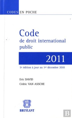 Bertrand.pt - Code De Droit International Public 2010,