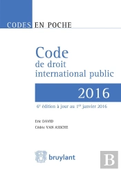 Code De Droit International Public 2015