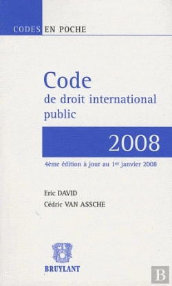 Bertrand.pt - Code De Droit International Public
