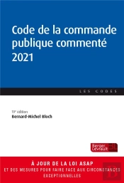 Code De La Commande Publique Commenté (Édition 2021)