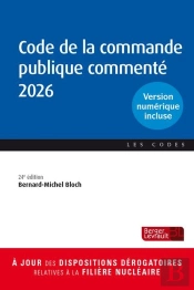 Code De La Commande Publique Commenté (Édition 2026)