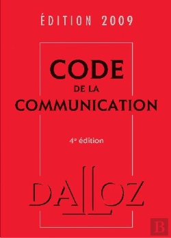 Bertrand.pt - Code De La Communication 2009 (4e Édition)