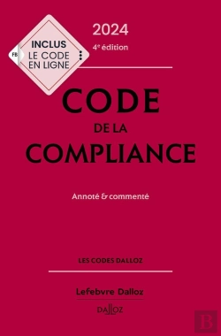 Bertrand.pt - Code De La Compliance 2024, Annote Et Commente. 4e Ed.