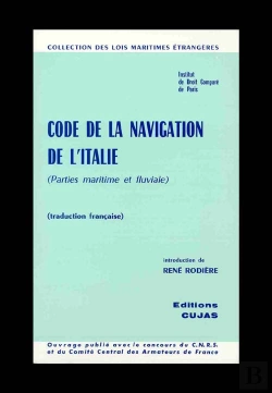 Bertrand.pt - Code De La Navigation Maritime De L'Italie