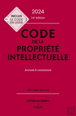 Bertrand.pt - Code De La Propriété Intellectuelle : Annoté Et Commenté (Édition 2024)
