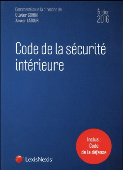 Bertrand.pt - Code De La Securite Interieure 2016
